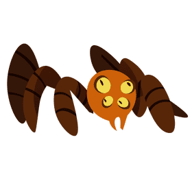 Desert spider clipart