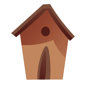 Dogs house clipart
