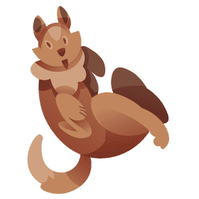 Dogs playing clipart