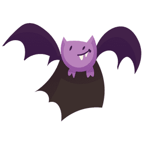 Fairytale bat clipart