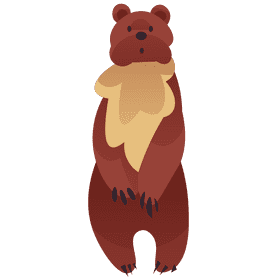 Forest bear clipart