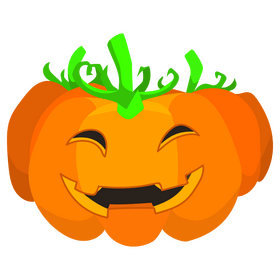 Halloween pumpkin cartoon clipart