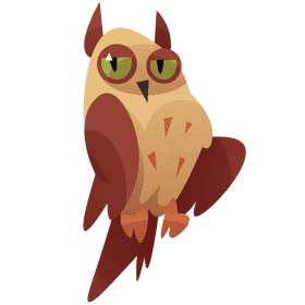Forest owl clipart