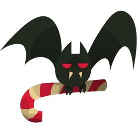 Halloween bat clipart