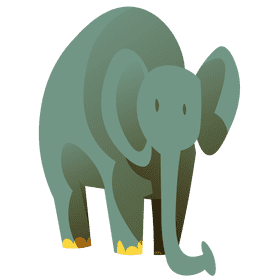 India elephant clipart