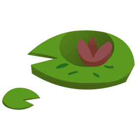 India waterlily clipart