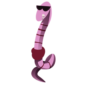 Insects worm clipart