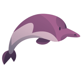 Ocean dolphin clipart