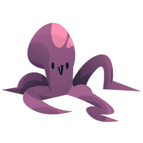 Ocean octopus clipart