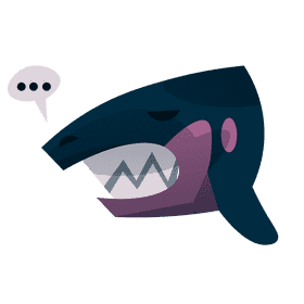 Ocean shark clipart