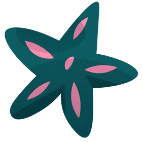 Ocean star clipart