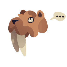 Prehistoric big tooth clipart