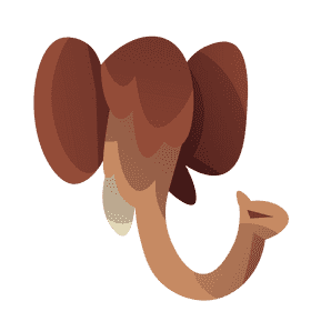 Prehistoric mammoth clipart