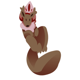 Russia squirrel clipart