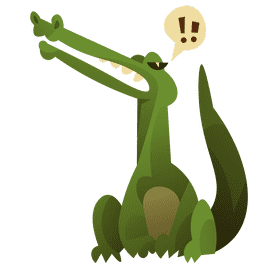 Safari croco clipart