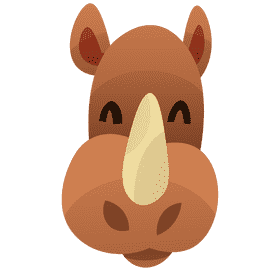 Safari horn clipart