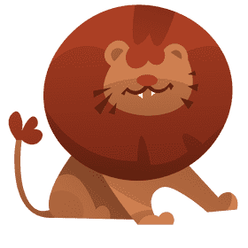 Safari lion clipart