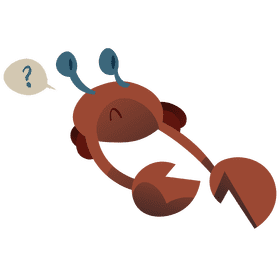 Crab clipart