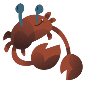 Crab clipart