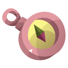 Travel compass clipart