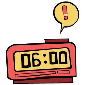 Alarm clock new clipart