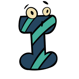 Alphabet letter i clipart