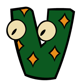 Alphabet letter vector