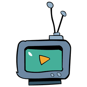 Animation tv clipart