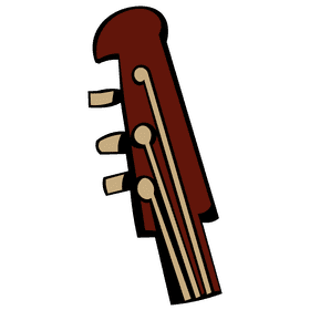 Bass guitar grif clipart