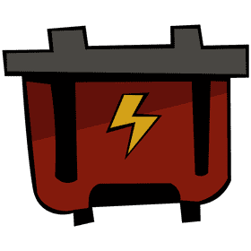 Battery large clipart