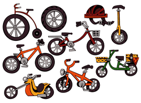 Bike vector