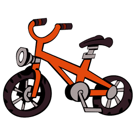 Bike kid clipart