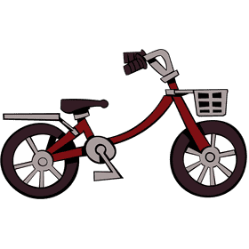 Bike long clipart