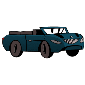 Bmw dark blue clipart