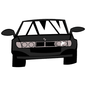 Bmw front clipart