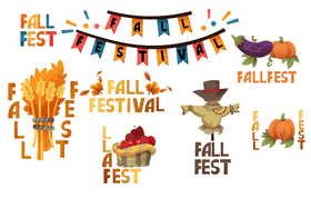 Fall festival vector