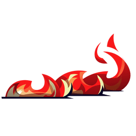 Fire large clipart
