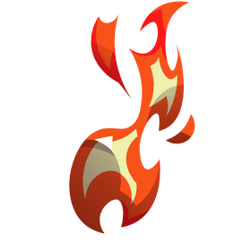 Fire large clipart