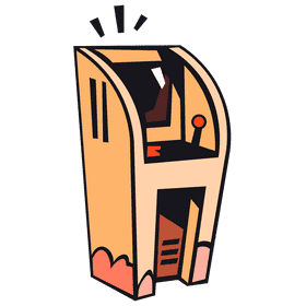 Arcade machine clipart