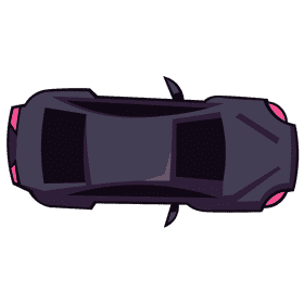 Audi top view clipart