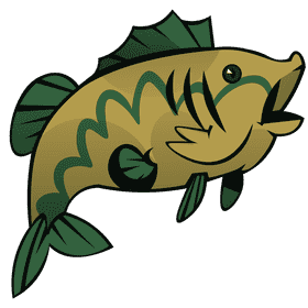 Bass fish clipart