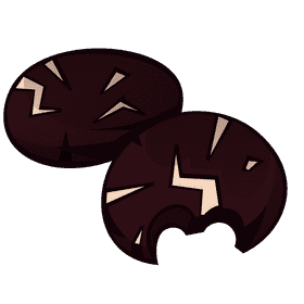 Brownie cookies clipart