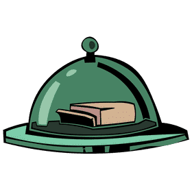 Butter service clipart