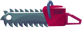 Chainsaw big clipart