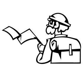 Climber flag black and white clipart