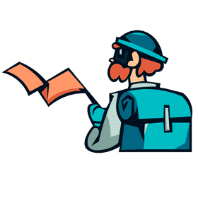 Climber flag clipart