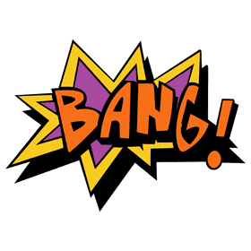 Comic bang clipart