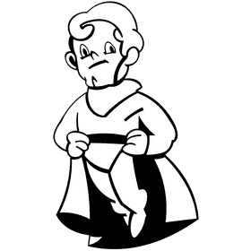 Comic superman black and white clipart