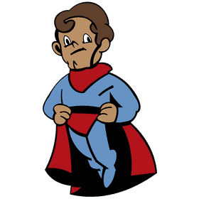 Comic superman clipart