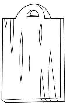 Cooking utensils kitchen board black and white clipart